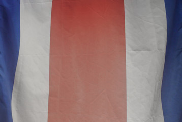 Old Costa Rican flag