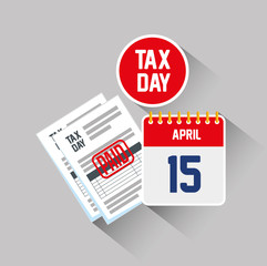 service tax report document with calendar