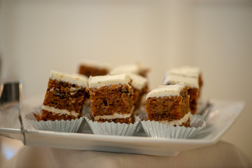 Carrot Cake Shooters with Buttercream Topping Shooters