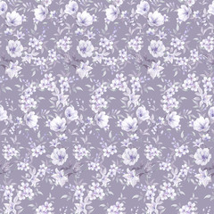 Elegant watercolor hand painted flower