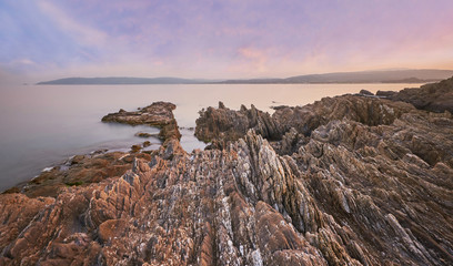 Colorful seascape