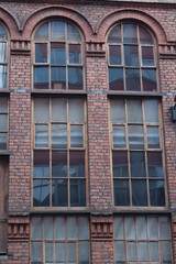 Fototapeta premium windows of an old building