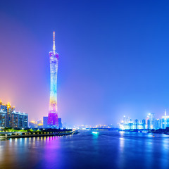 Guangzhou landmark building: Guangzhou Tower