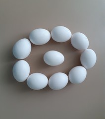 spheres on white background