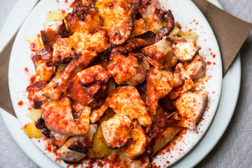 Beautiful Plating Mediterranean Food