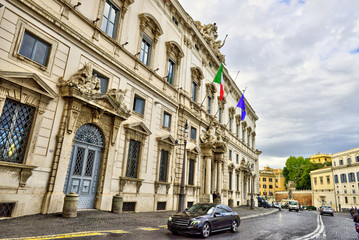 Fototapeta premium Rome cityscape, Views of Rome city, Italy, Travel Europe