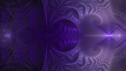 purple fractal background
