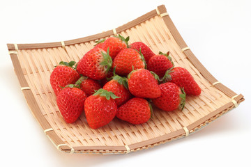 いちご（さがほのか）_ザル盛り