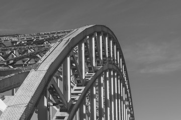 Bridge Waalbrug Nijmegen In Detail
