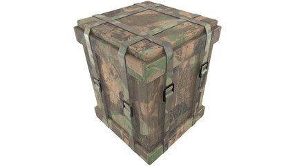 Loot Crate 3D Rendering