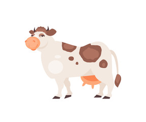 Cartoon cow vector