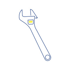 Icon of adjustable wrench
