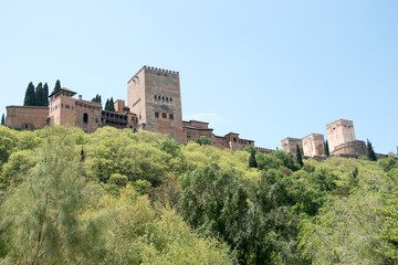 Fototapeta na wymiar Grenade Alhambra