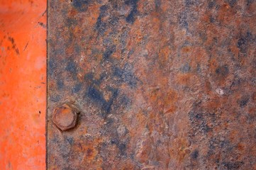 Rust destroys the surface of steel machinery, causing damage to surfaces and structures.