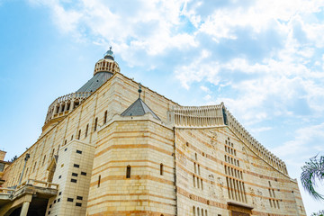 Basilica of the annunciation in Nazareth, Israel