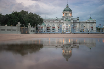 Fototapeta premium The Ananta Samakhom Throne Hall is a royal reception hall within Dusit Palace in Bangkok