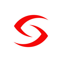 S letter logo design vector template