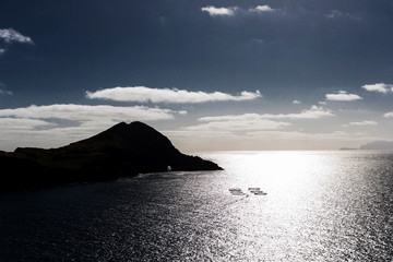 coast of Madeira, cliffs