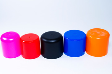 colorful caps for jars