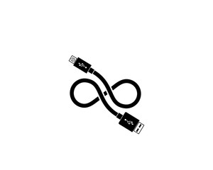 usb icon vector illustration