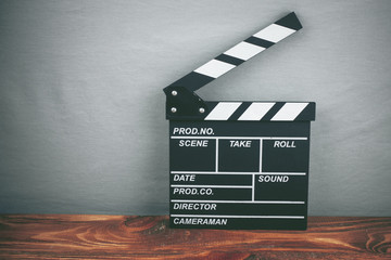 photo of movie clapper
