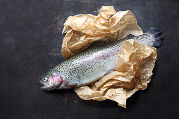 Pstrąg królewski © foodandcook