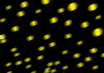 yellow dots on black background - 251777707