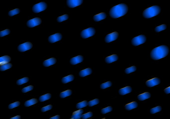 blue dots on black background - 251777735