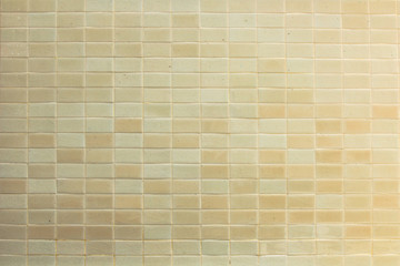 Multi colors of old ceramic tiled texture background.