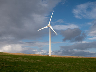 Wind Turbine on Orkney, Scotland, UK