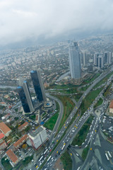 Istanbul cityscape aerial view - 251778567