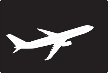 Fototapeta na wymiar Airplane icon. vector illustration