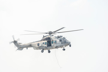 Fototapeta na wymiar H225M multipurpose helicopter