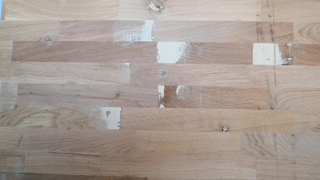 wall and wooden floor