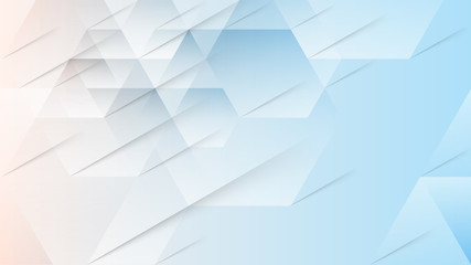 Abstract blue light and shade creative background. Vector illustration.