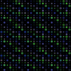 Fototapeta premium Seamless abstract pattern background with a variety of colored circles.