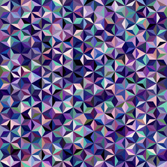 Vector seamless abstract background for design with triangles. Vector illustration. Blue, white, purple colors.