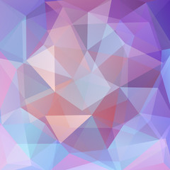 Abstract geometric style pastel background. Vector illustration