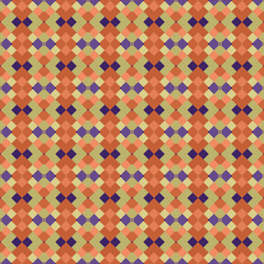 Seamless pattern background from a variety of multicolored squares.
