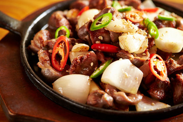 Korean offal BBQ 