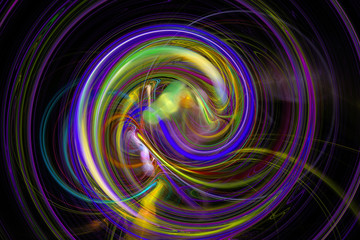 The colors in the series, Fancy paint. Background consists of fractal color texture and is suitable for use in projects on imagination, creativity and design.