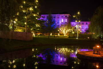 Obraz premium city at night