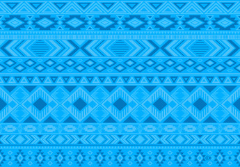 Indian pattern tribal ethnic motifs geometric seamless vector background. Awesome indonesian tribal motifs clothing fabric textile print traditional design with triangle and rhombus shapes.