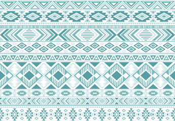 Tribal ethnic motifs geometric vector seamless background.