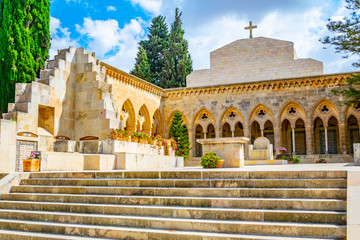 church of pater noster in Jerusalem, Israel