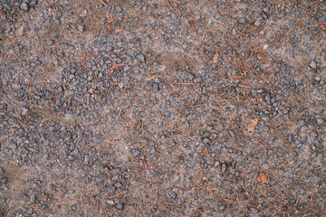 Dirty road texture, close up