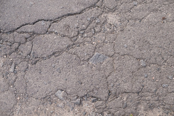 Gray asphalt texture
