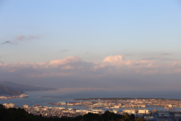 Fototapeta premium Nihondaira shimizu, shizuoka, Japan