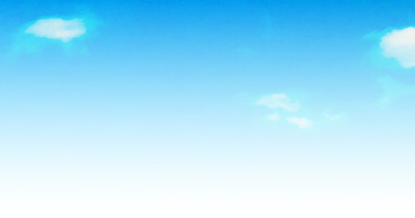Fototapeta premium 青空の背景のイラスト