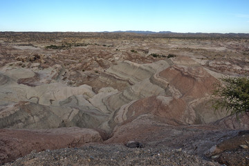 Rock formations at Ischigualasto Provincial Park, San Juan, Argentina